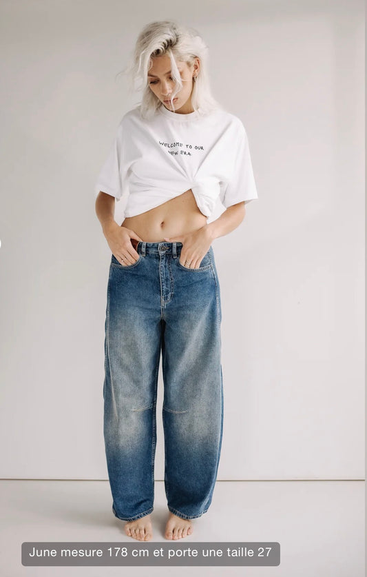 Jeans Athena barrel barstow clean