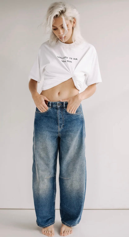Jeans Athena barrel barstow clean