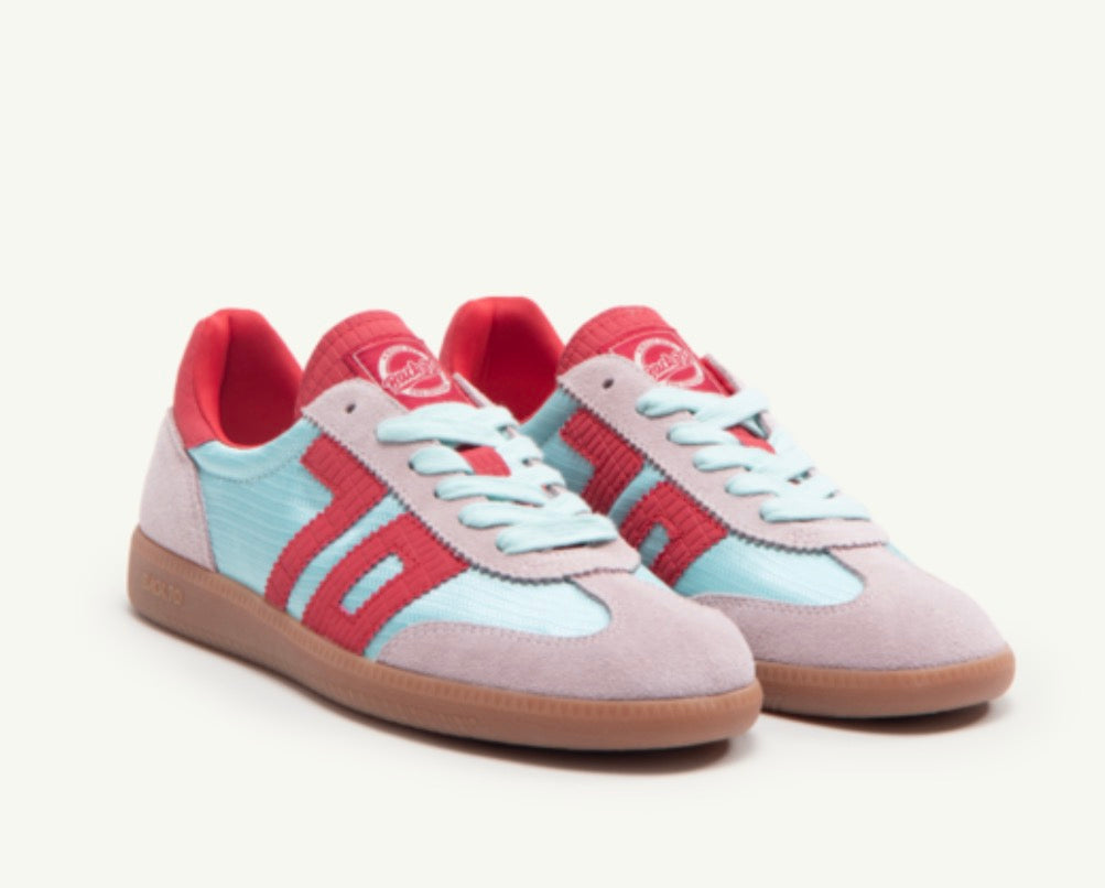 Basket Back70 sky/nude/red
